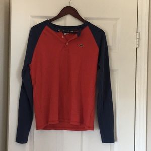 Lacoste long sleeved thermal shirt